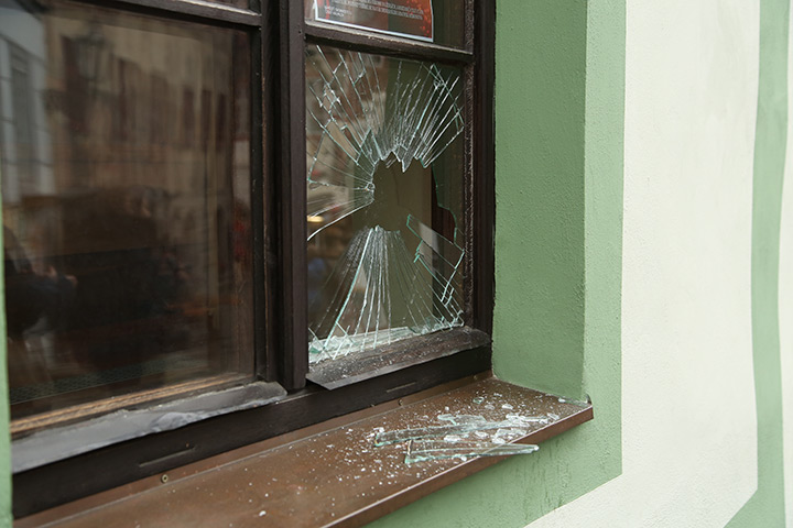 A2B Glass are able to board up broken windows while they are being repaired in Saltash.